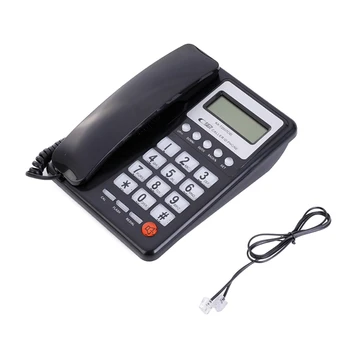 Стационарный телефон Офисный гостиничный телефон с ЖК-дисплеем CallerID Быстрый набор