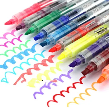 набор из 5 шт., новая офисная многоцветная ручка с чернильной головкой, ручка для заметок, ручка с высокой зажигалкой