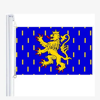Флаг Франш Конте, 90*150 см, 100% полиэстер, баннер, цифровая печать