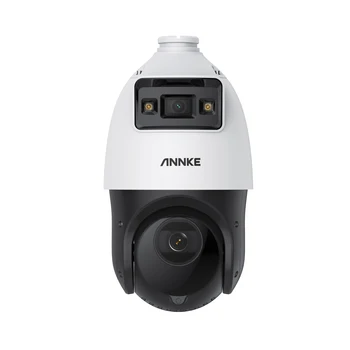 ANNKE 2-в-1 4-мегапиксельная Двухобъективная PTZ-IP-камера Безопасности 3D Позиционная Acme Цветная Ночного Видения с 25-кратным Оптическим Зумом, Интеллектуальные Камеры Обнаружения
