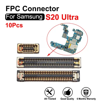 10 Шт. Для Samsung Galaxy S20 Ultra Wifi Сигнальная Антенна Разъем LCD FPC Штекер Основная Плата Материнская Плата Гибкая Запасная Часть