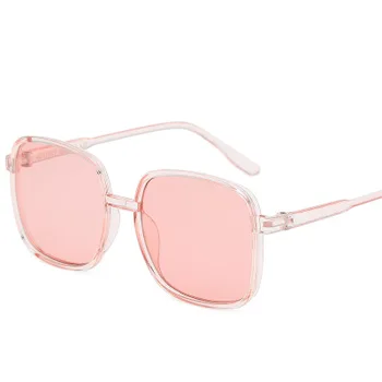 Солнцезащитные очки с Градиентными оттенками в большой Оправе, Большие Размеры, Розовые Квадратные Брендовые Дизайнерские Винтажные женские Модные Солнцезащитные Очки Oculos De Sol UV400