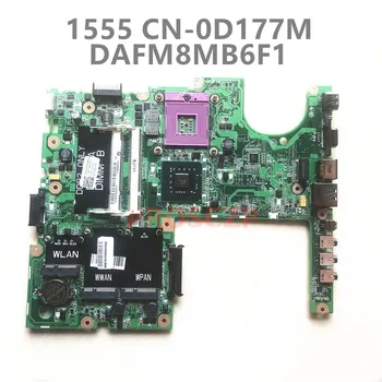 CN-0D177M 0D177M D177M Материнская плата Для DELL Studio 1555 Материнская плата ноутбука DAFM8MB6F1 С GM45 DDR3 100% Полностью Протестирована, работает хорошо