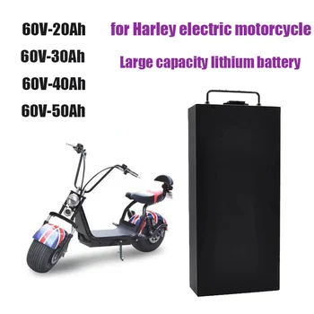 Новый 60V 40-100Ah для двухколесного Складного электрического скутера Citycoco, Электровелосипед, Литий-ионный аккумулятор 18650, Электрический скутер