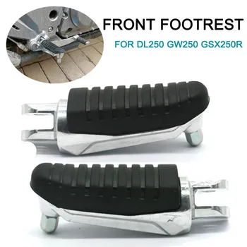 Передняя Педаль кронштейн Подставка для ног Подножка Подножки для suzuki DL250 GW250 GSX250R