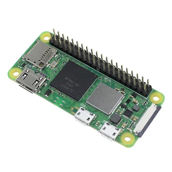 Для Raspberry Pi Zero 2 Вт BCM2710A1 ARM Cortex-A53 Четырехъядерный процессор 512 МБ оперативной памяти LPDDR2 WIFI + BT Python Learning Комплекты для разработки