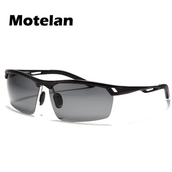 2019 Новое мужское поляризованное зеркало с антибликовым покрытием UVA UVB, модные полые солнцезащитные очки, мужские солнцезащитные очки для вождения, путешествия, очки 8550