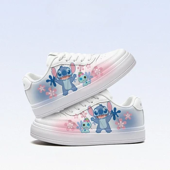 Новая милая повседневная обувь принцессы с вышивкой для девочек Disney, нескользящая спортивная обувь с мягкой подошвой для подарка девушке